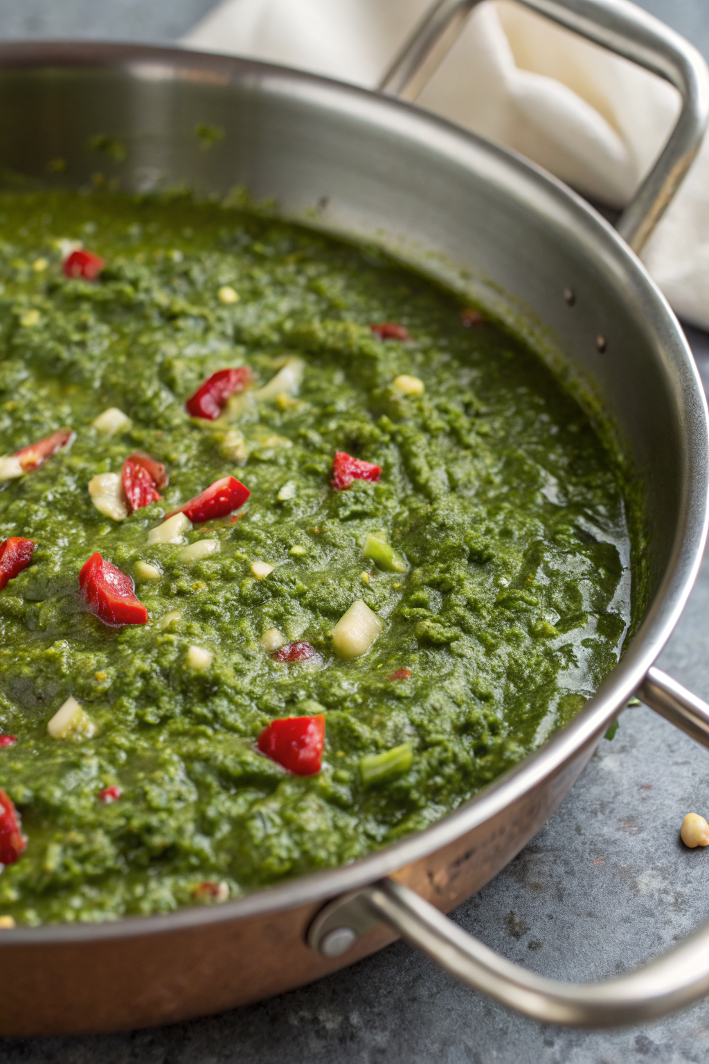 Hatch Chile Green Sauce for Enchiladas