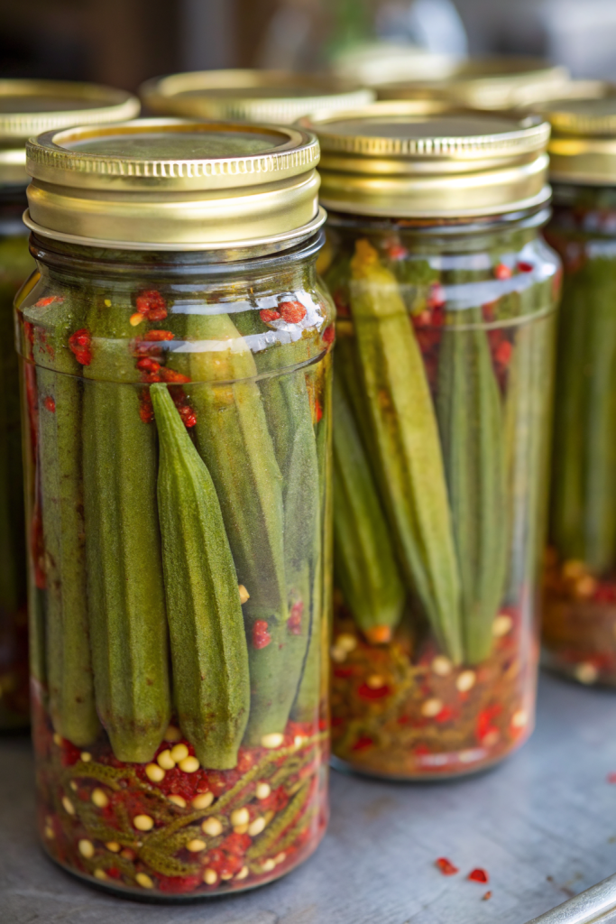 How to Pickle Okra