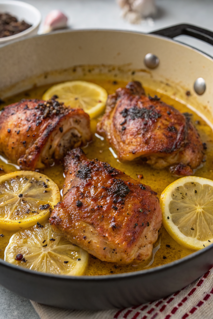 Lemon Pepper Chicken Thighs Recipe