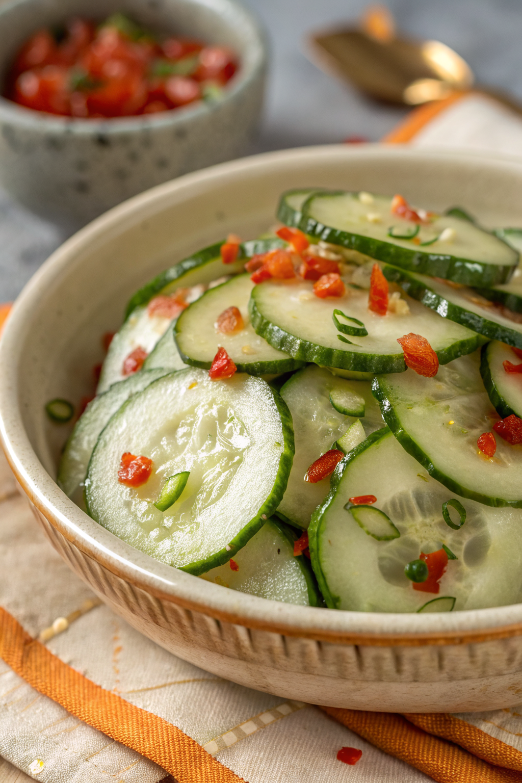 Mexican-style cucumbers Recipe