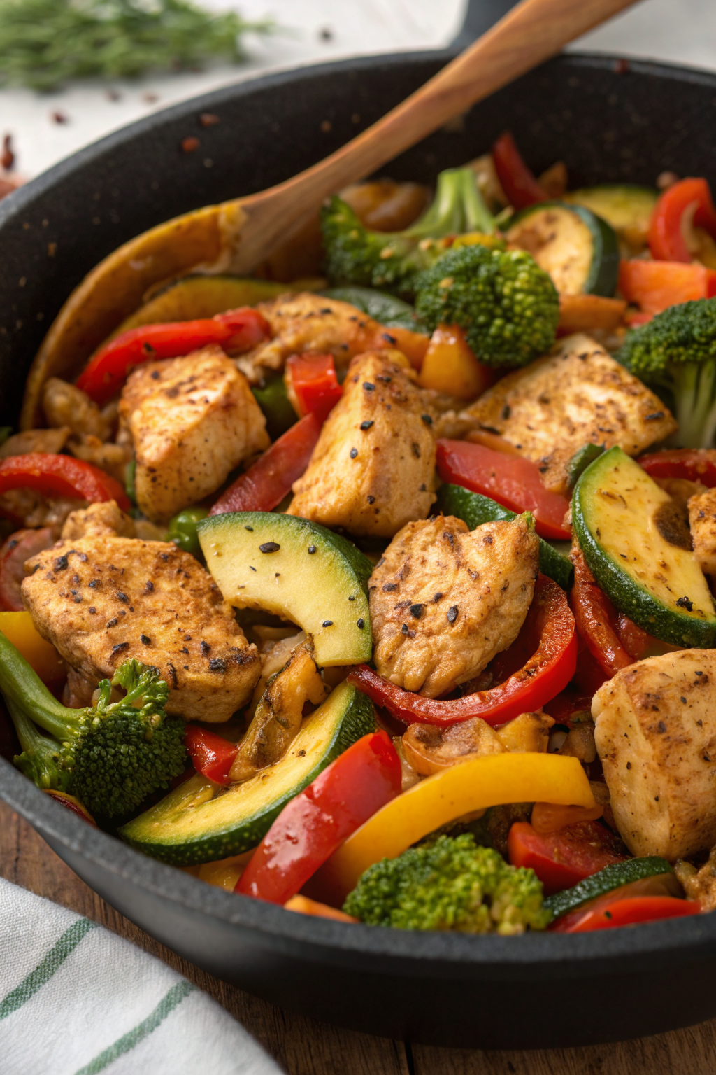One Pot Chicken Vegetables Recipe