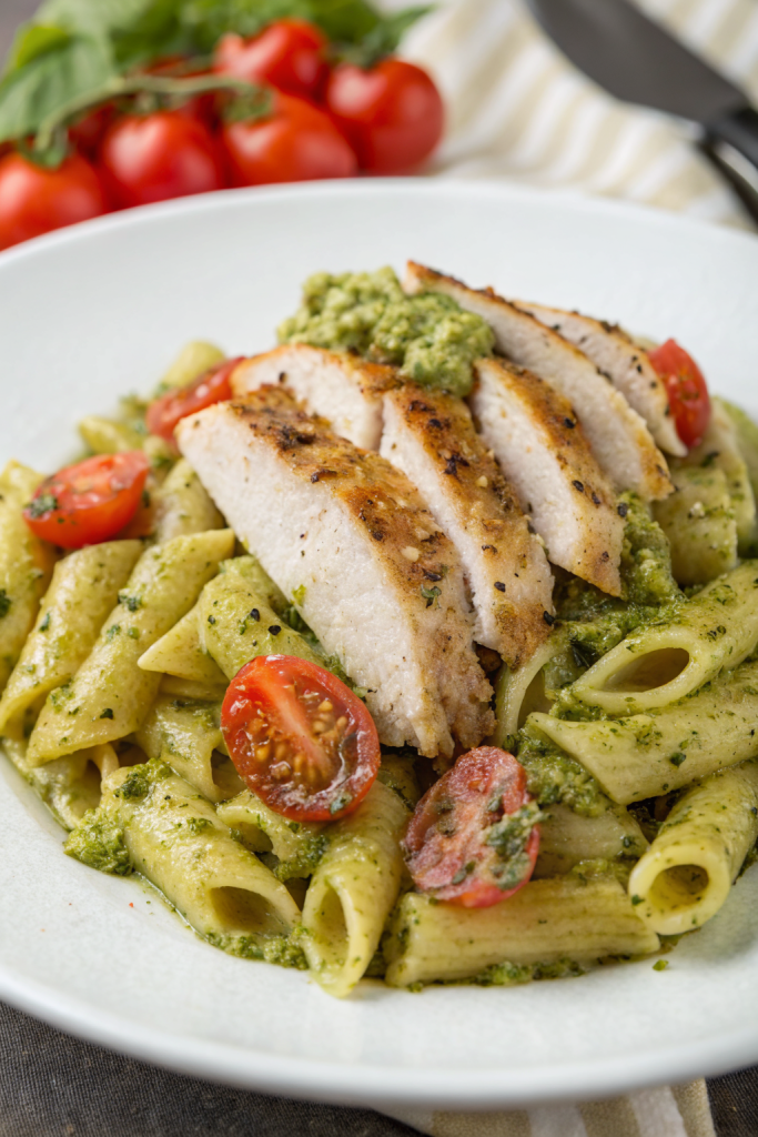Pesto Chicken Pasta Recipe