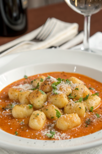 Pumpkin Gnocchi with Spinach and Sausage Recipe