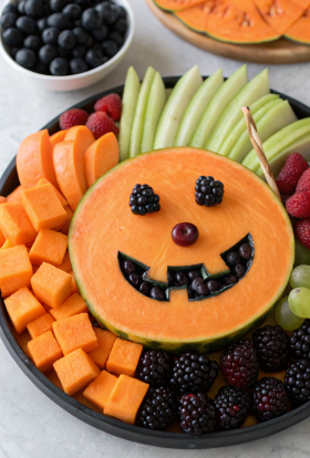 Pumpkin Snack Board