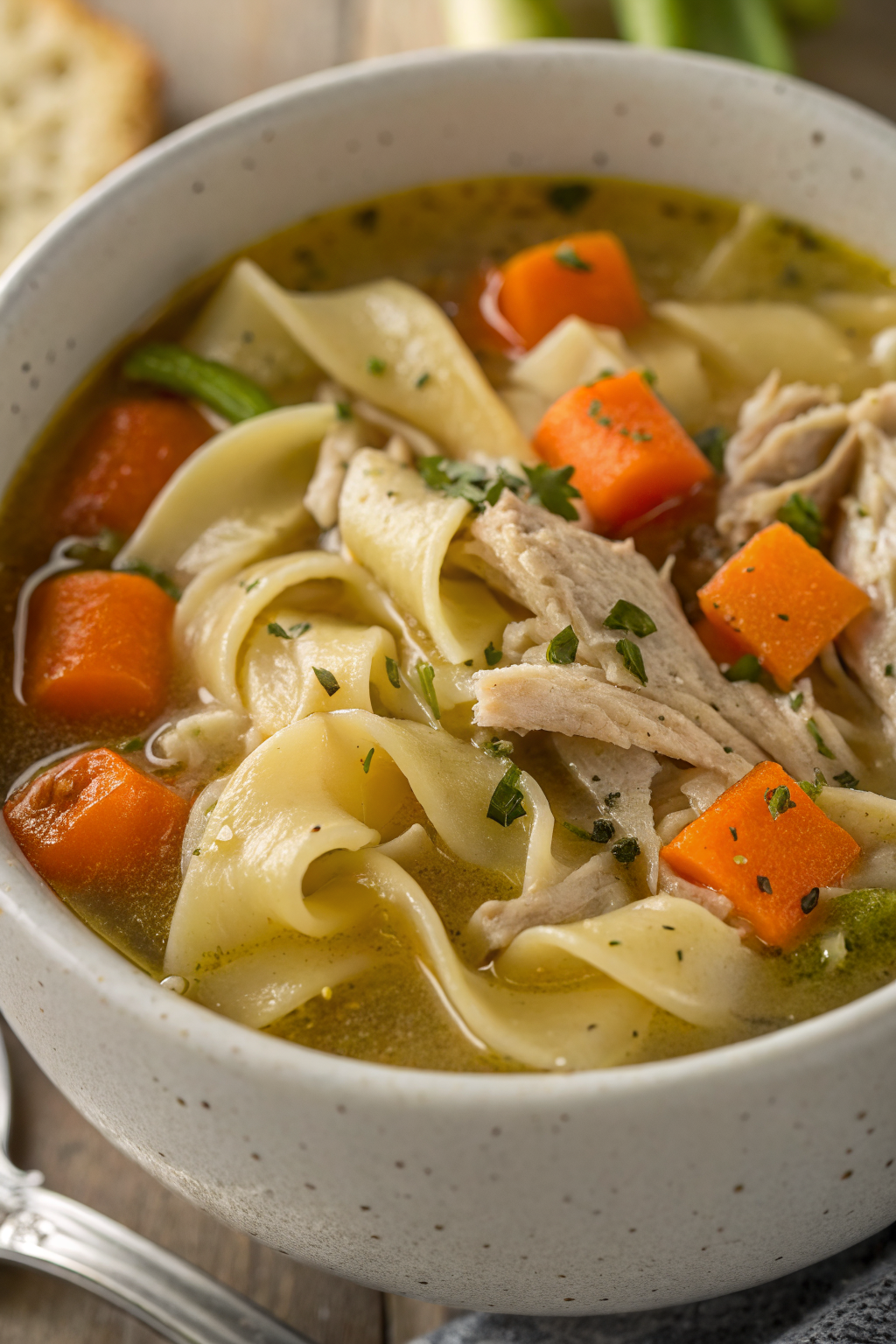 Rotisserie Chicken Noodle Soup Recipe