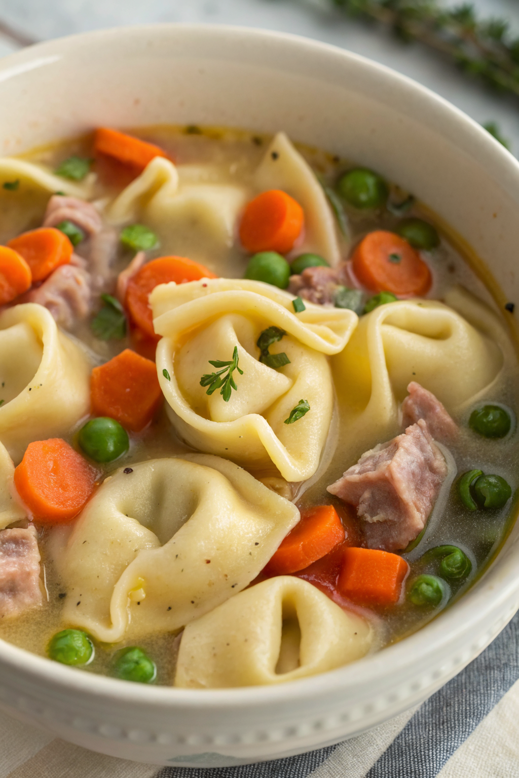 Sausage Tortellini Soup with Spinach Recipe