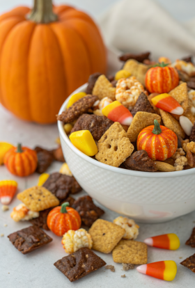 Scarecrow Crunch Snack Mix Recipe
