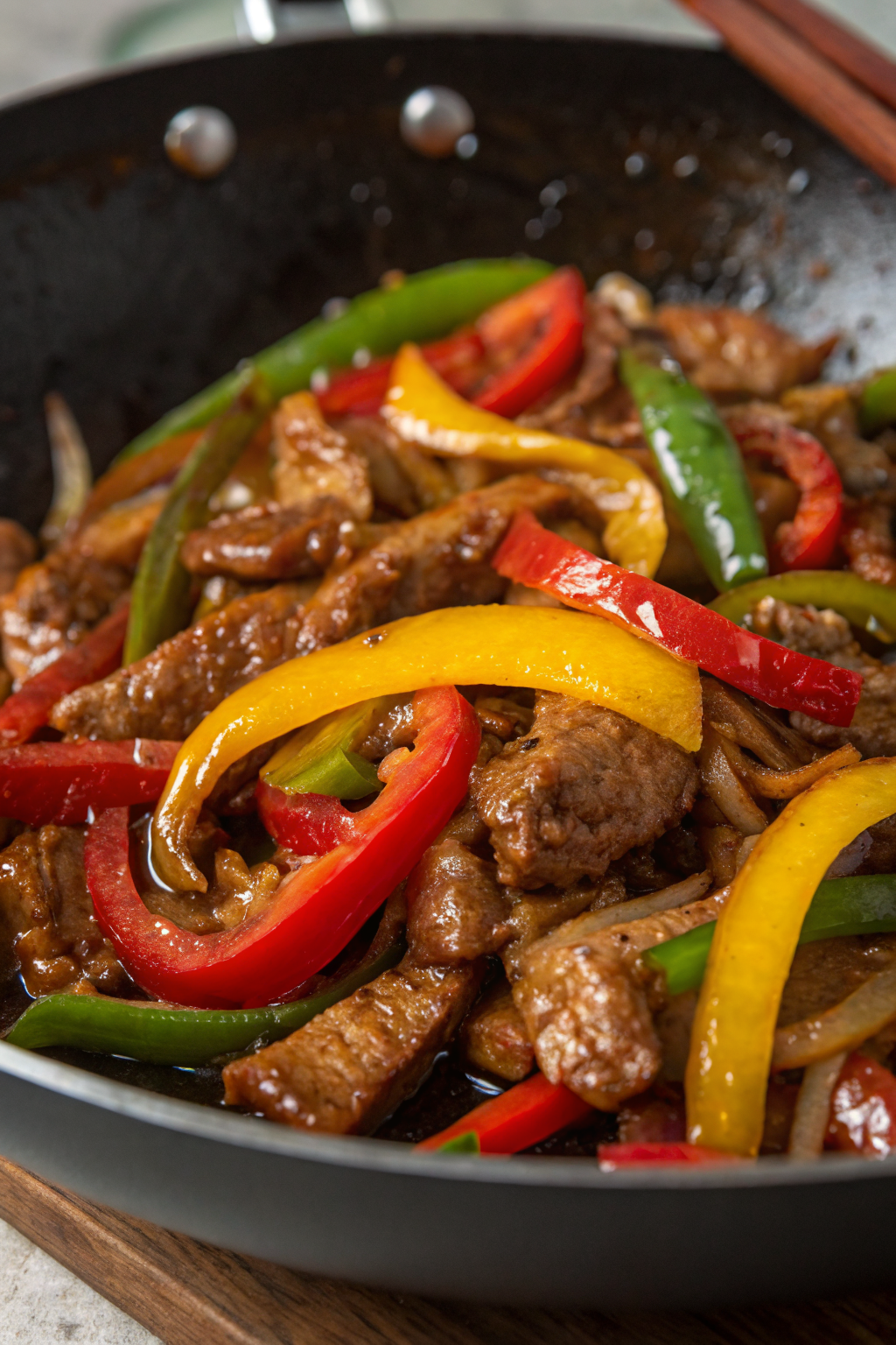 Spicy Chicken With Bell Peppers