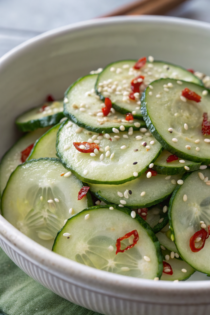 Tasty Asian Cucumber Salad Recipe