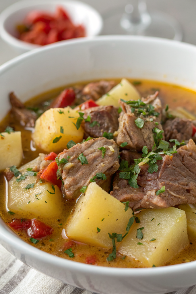 Tasty New Mexico Green Chile Soup