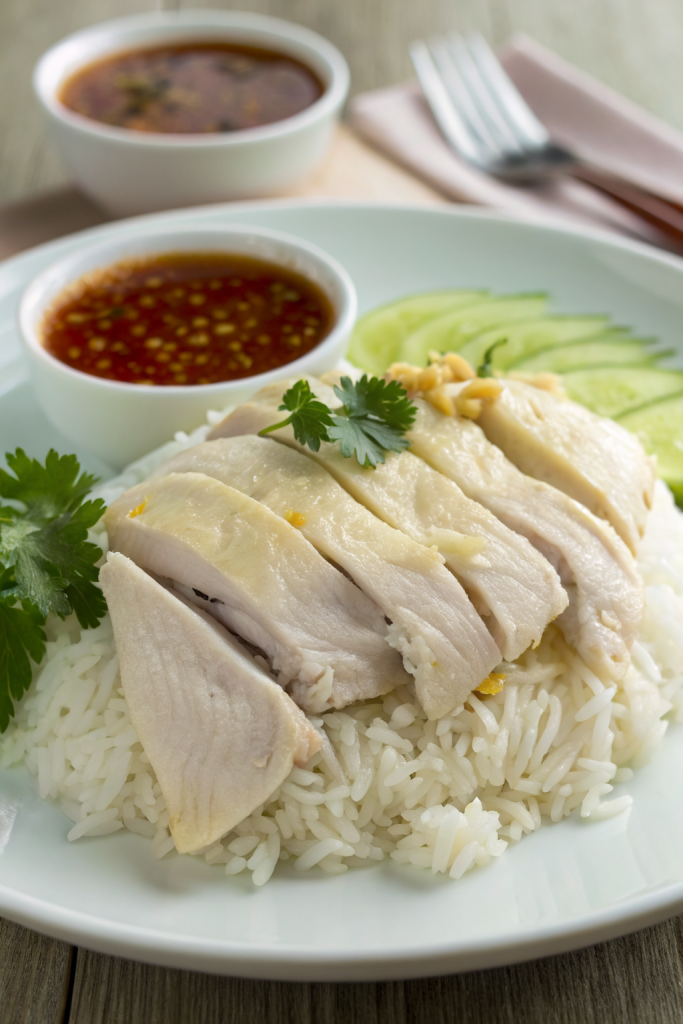 Thai Chicken and Rice Khao Mun Gai Recipe