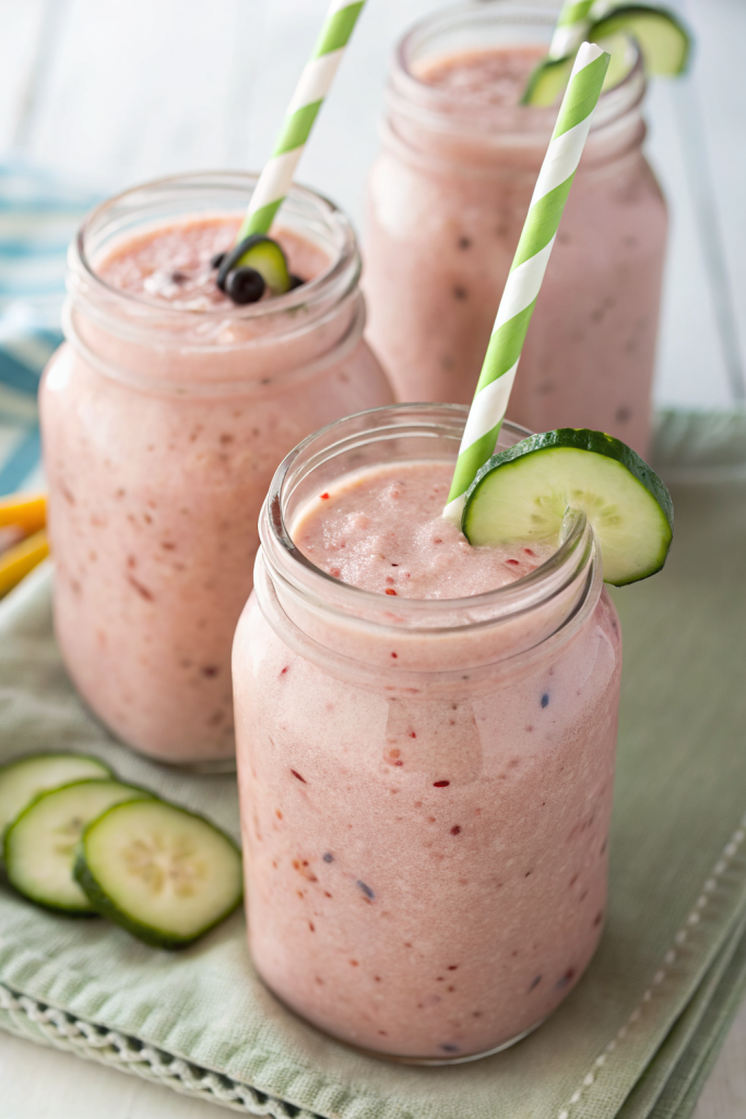 Watermelon Cucumber Smoothie Recipe