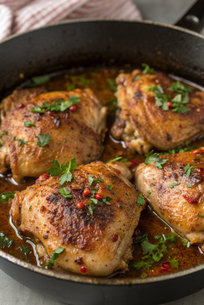 Baked Italian Chicken Thighs Recipe