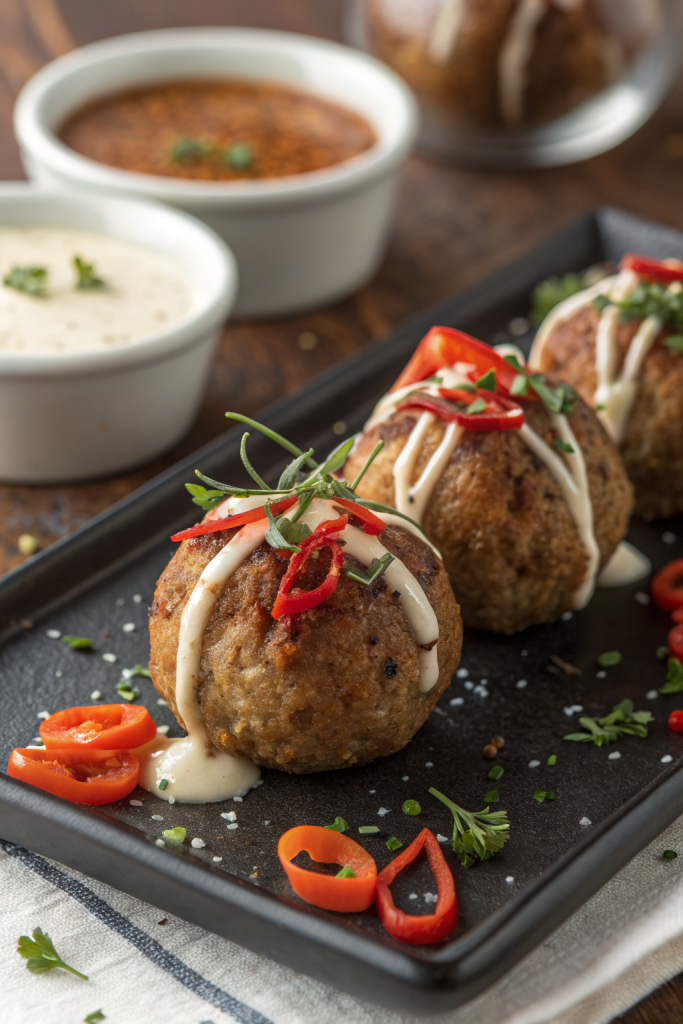 Buffalo Chicken Meatballs Recipe