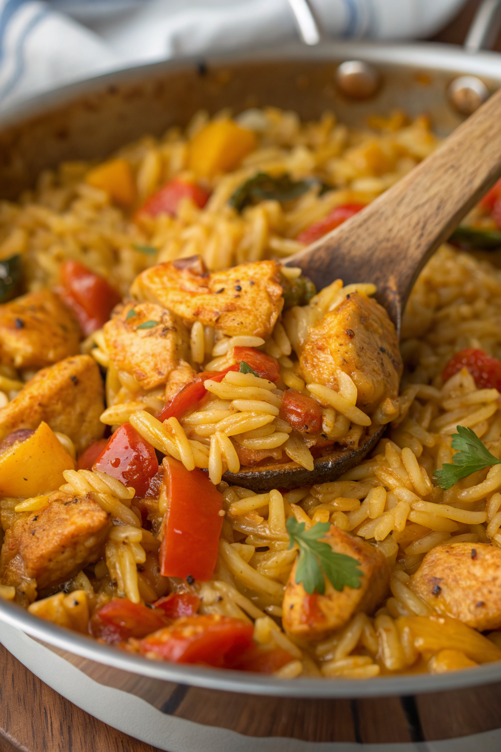 Cajun Chicken Orzo Recipe