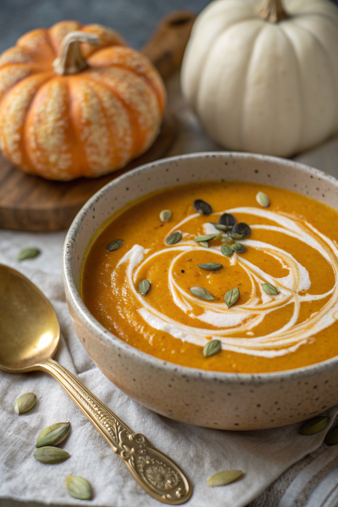 Coconut Curry Pumpkin Soup Recipe