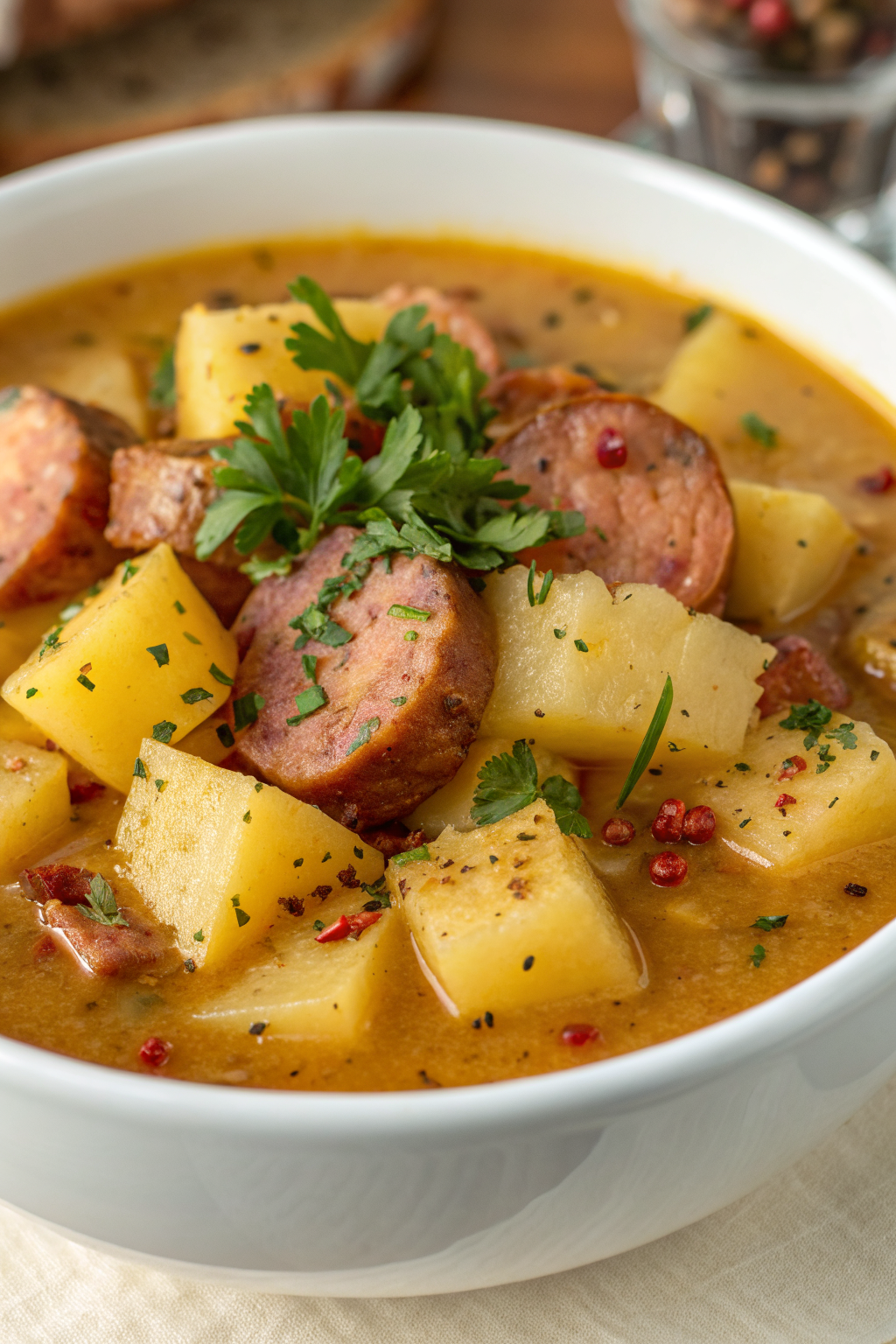 Creamy Cajun Potato Soup Recipe