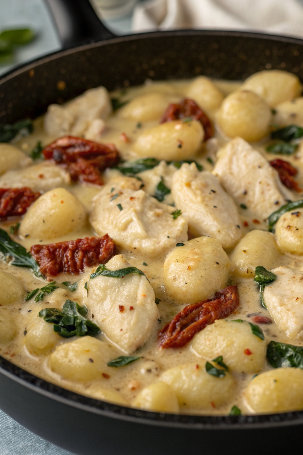 Creamy Chicken Gnocchi Recipe