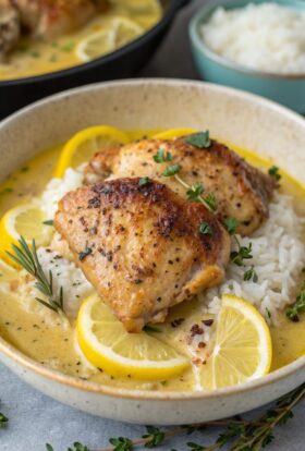 Creamy Lemon Butter Chicken Recipe