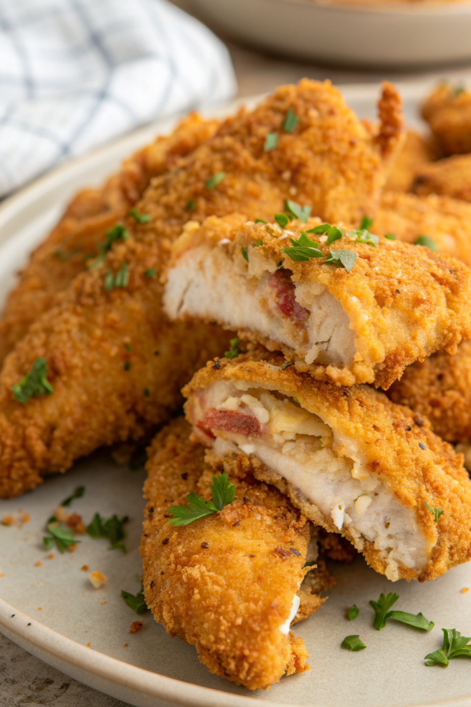 Crispy Homemade Baked Chicken Tenders Recipe