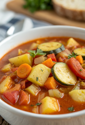 Fall Harvest Vegetable Soup Recipe