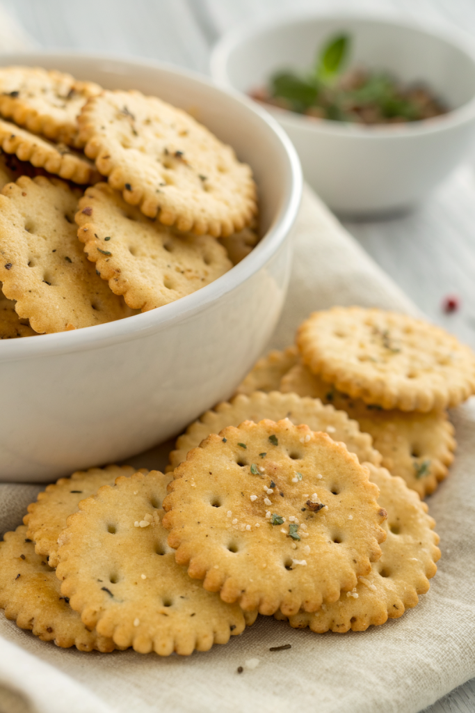 Garlic Bread Ritz Snacks Recipe