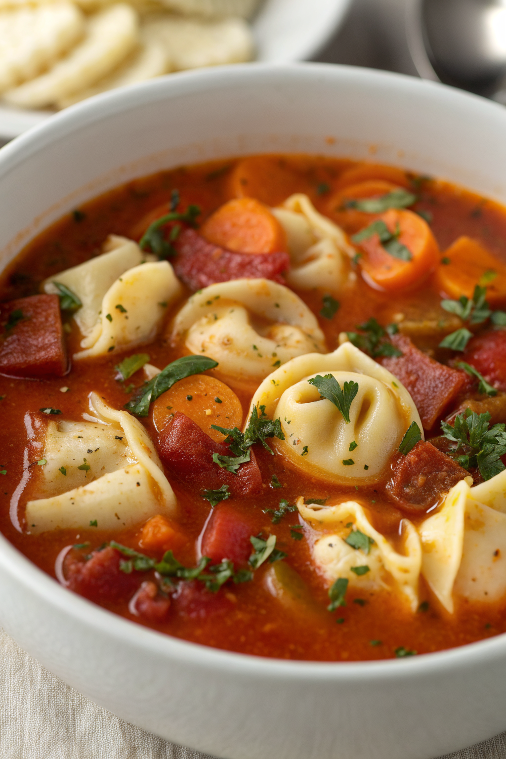 Healthy Tortellini Soup Recipe