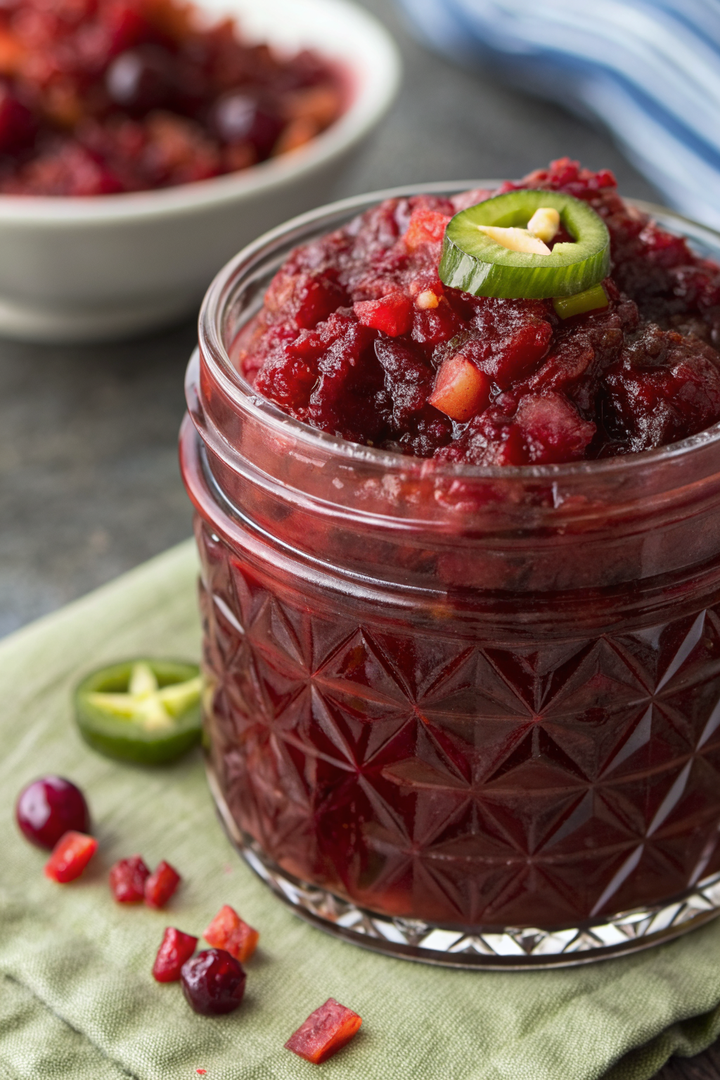 Homemade Cranberry Jalapeño Jam Recipe