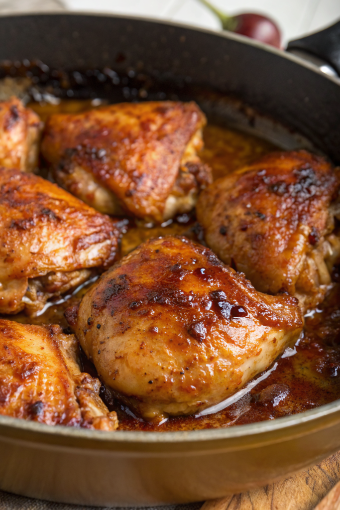 Honey Soy Chicken Thighs Recipe