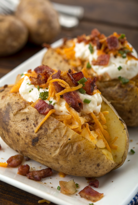 Loaded Smashed Potatoes Recipe