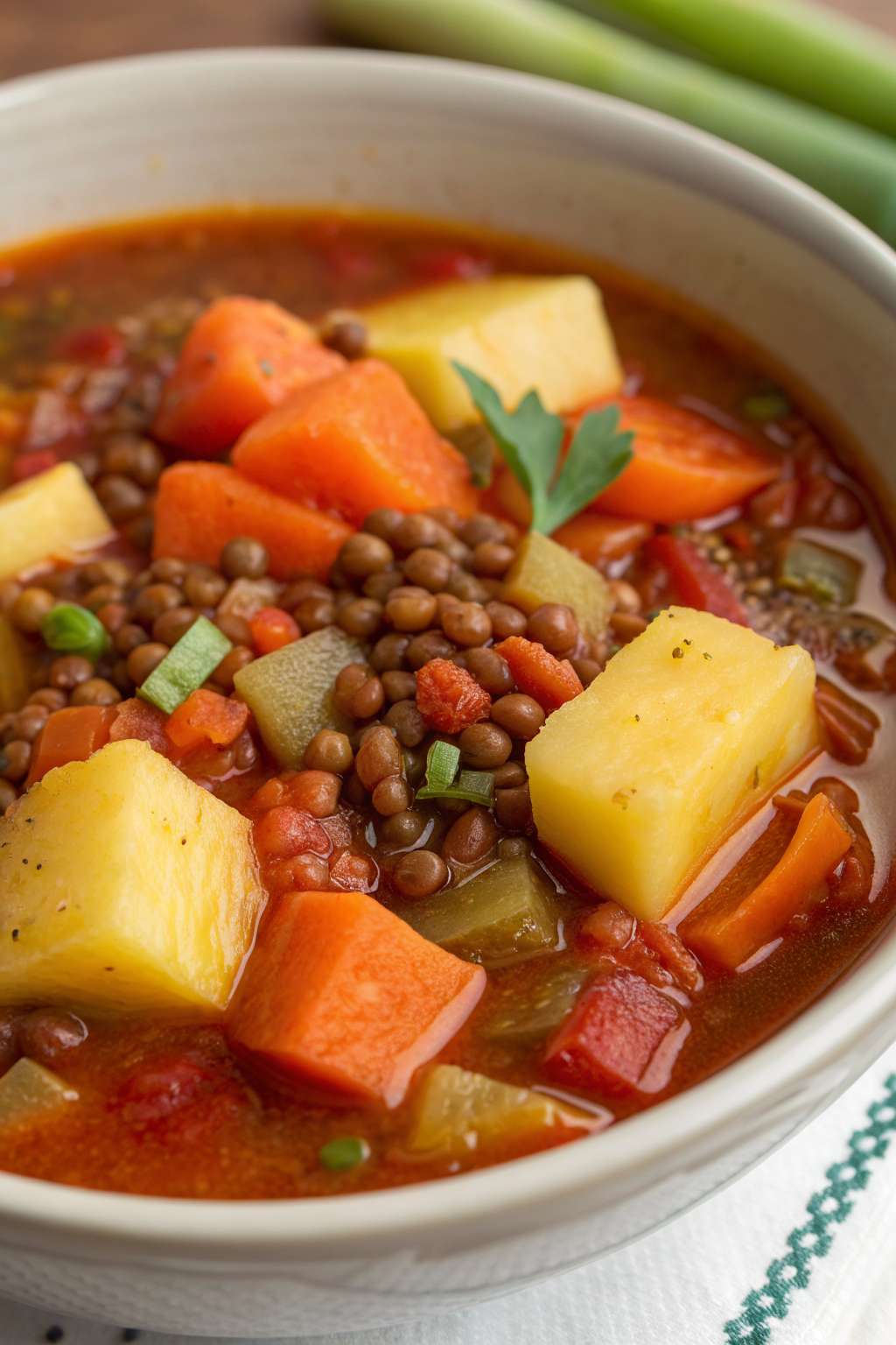 Mediterranean Lentil Soup Recipe