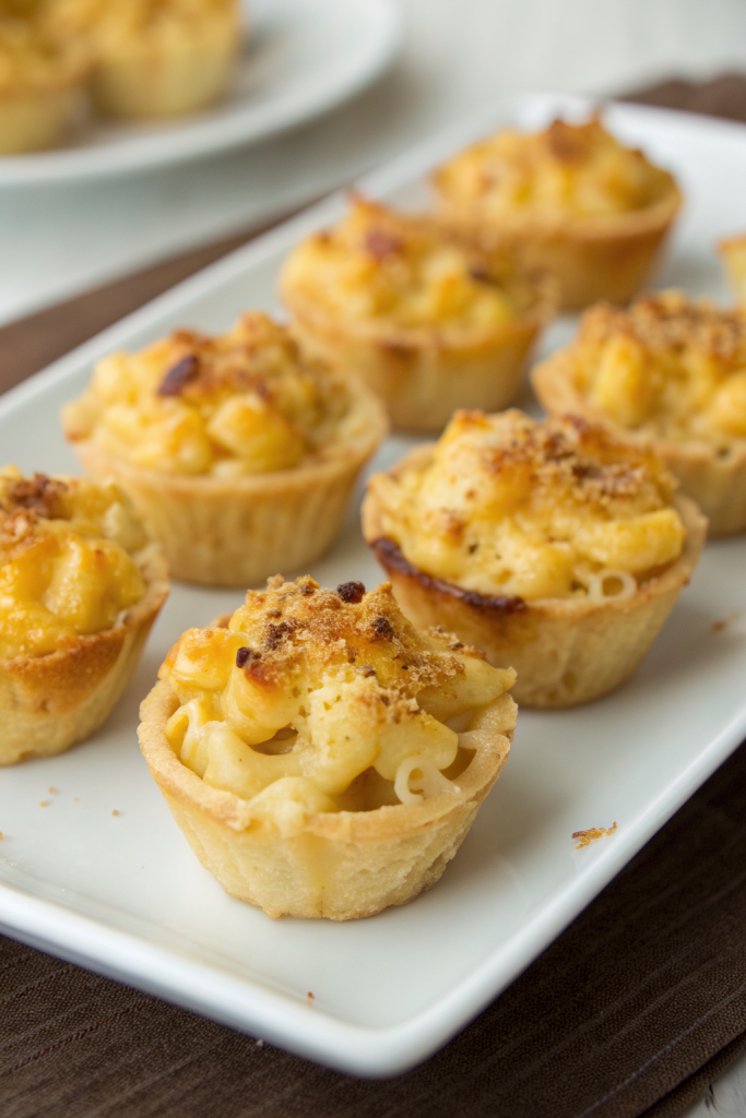 Mini Macaroni and Cheese Bites Recipe