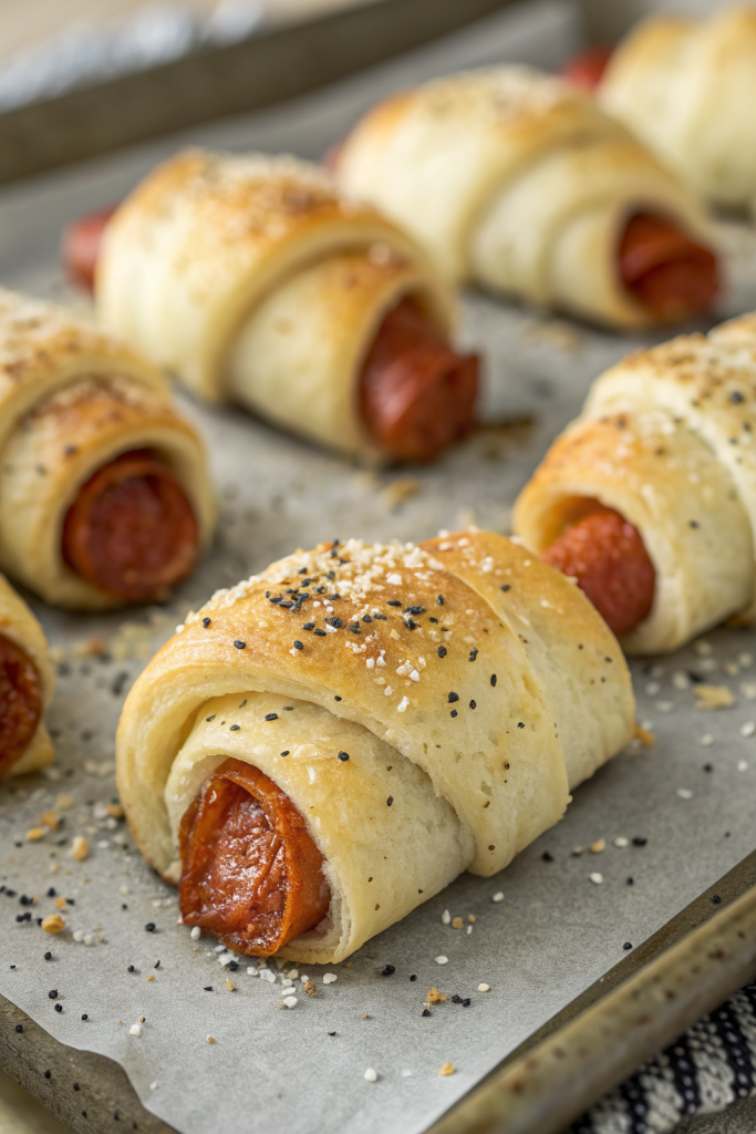 Mozzarella Pepperoni Crescent Rolls Recipe