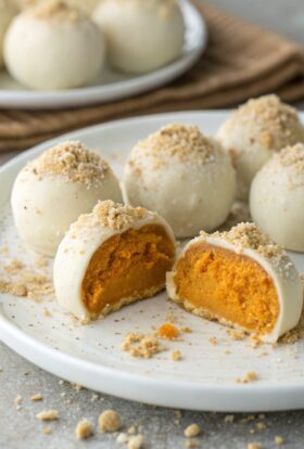 No Bake Pumpkin Cheesecake Balls Recipe