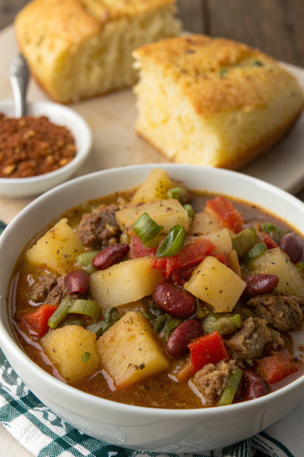 One Pot Hatch Green Chile Stew Recipe