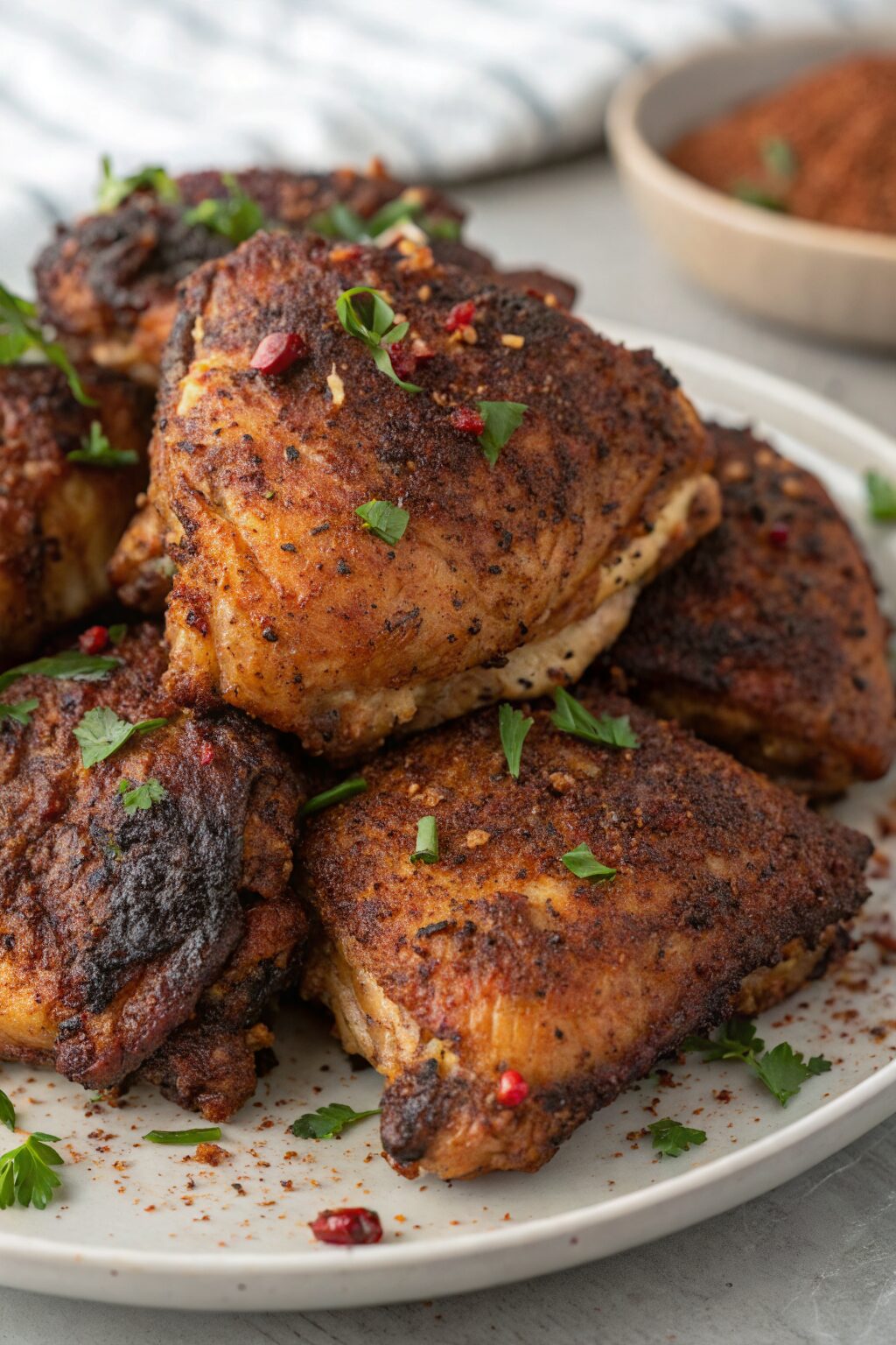 Oven Baked Chicken Thighs Recipe