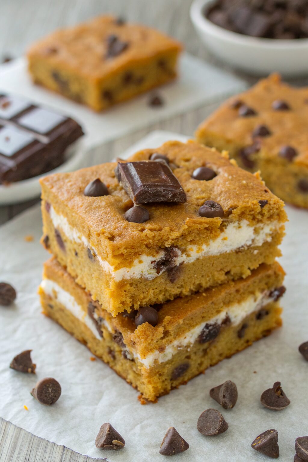 Pumpkin S'mores Bars Recipe