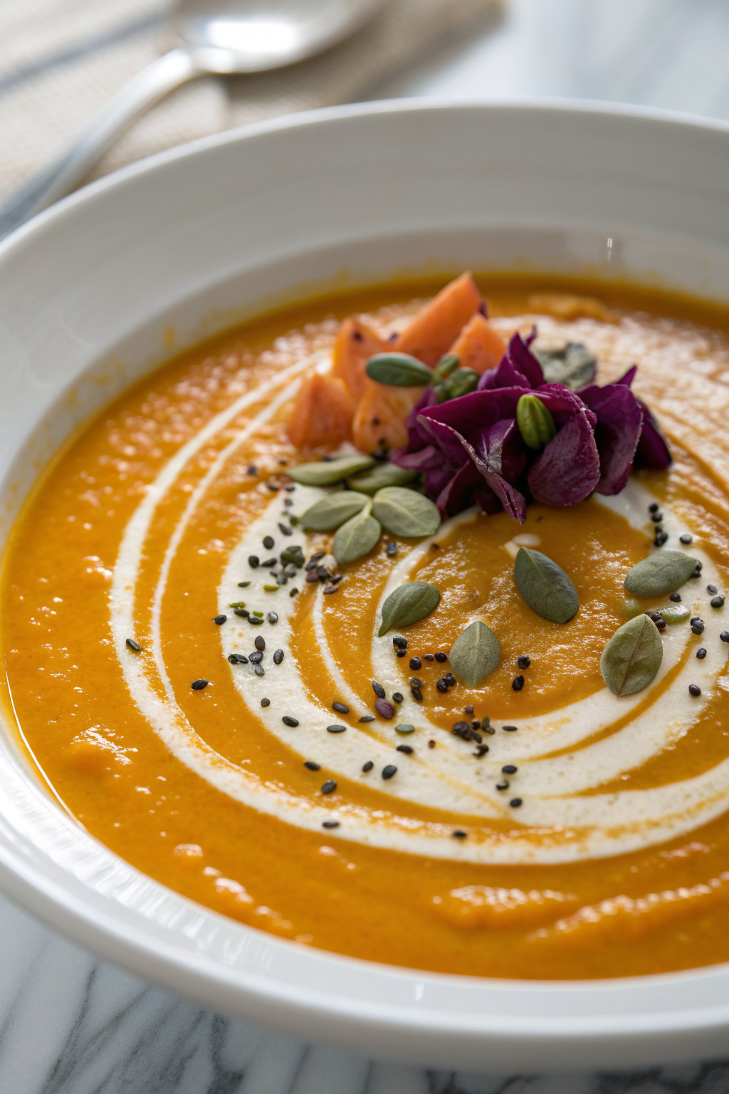 Pumpkin Turmeric Ginger Soup Recipe