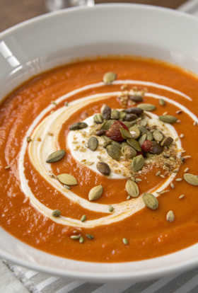 Roasted Sweet Potato Soup Recipe
