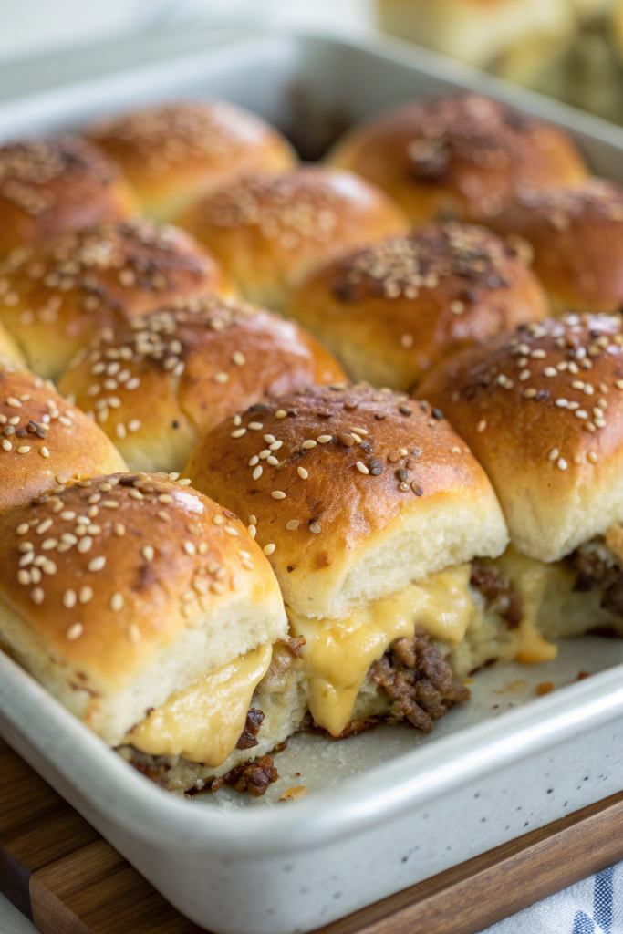 Savory Garlic Parmesan Cheeseburger Bombs Recipe