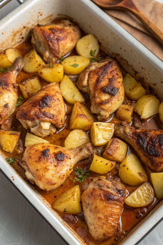 Sheet Pan Chicken Potatoes Recipe
