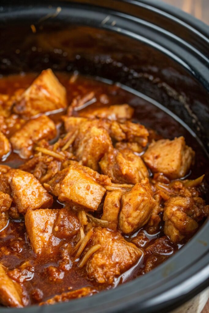 Slow Cooker Honey Garlic Chicken Recipe