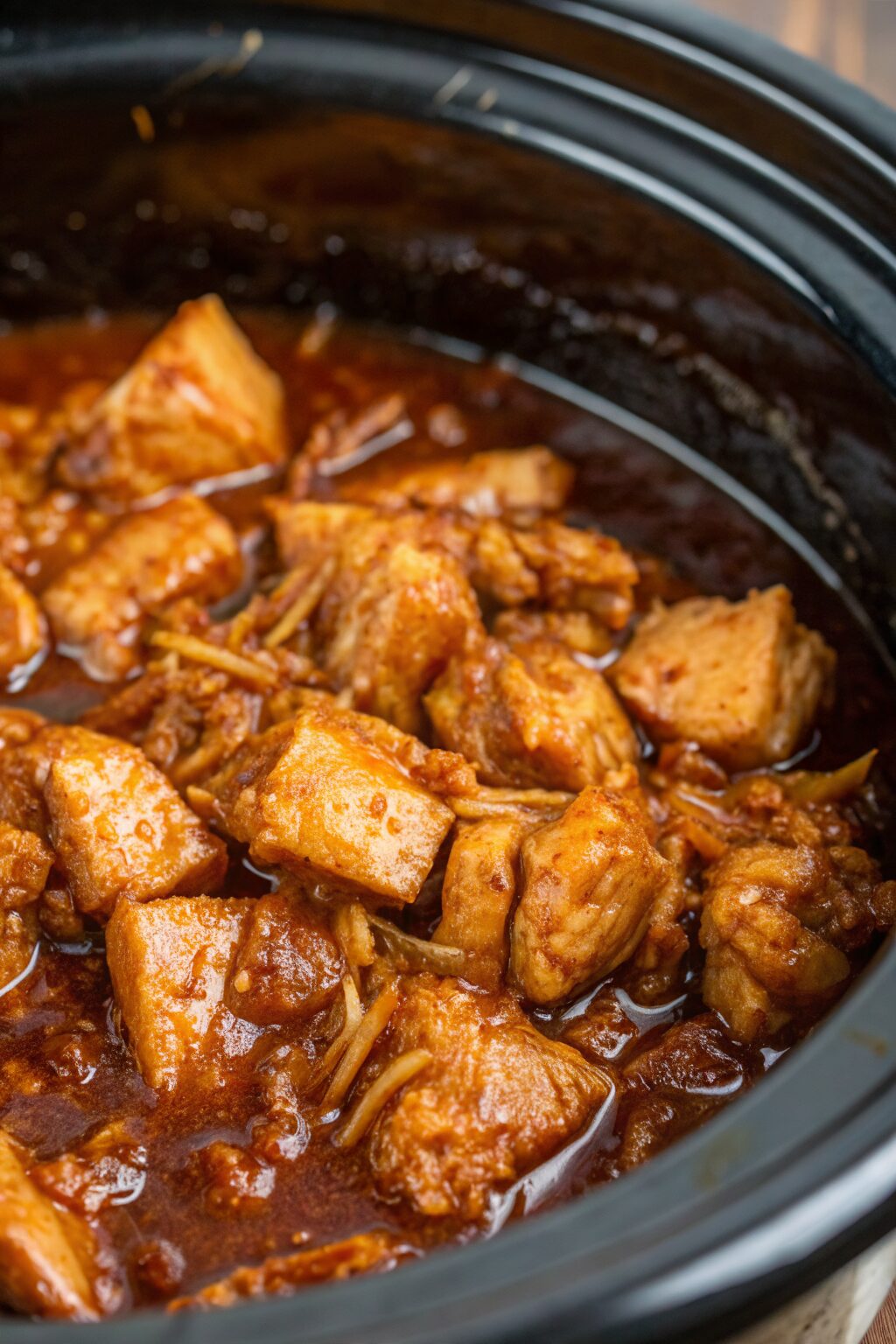 Slow Cooker Honey Garlic Chicken Recipe