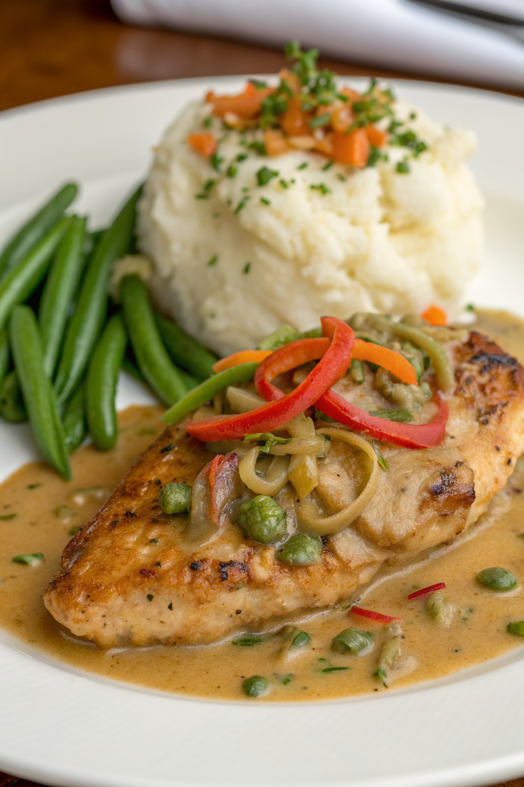 Smothered Chicken Recipe