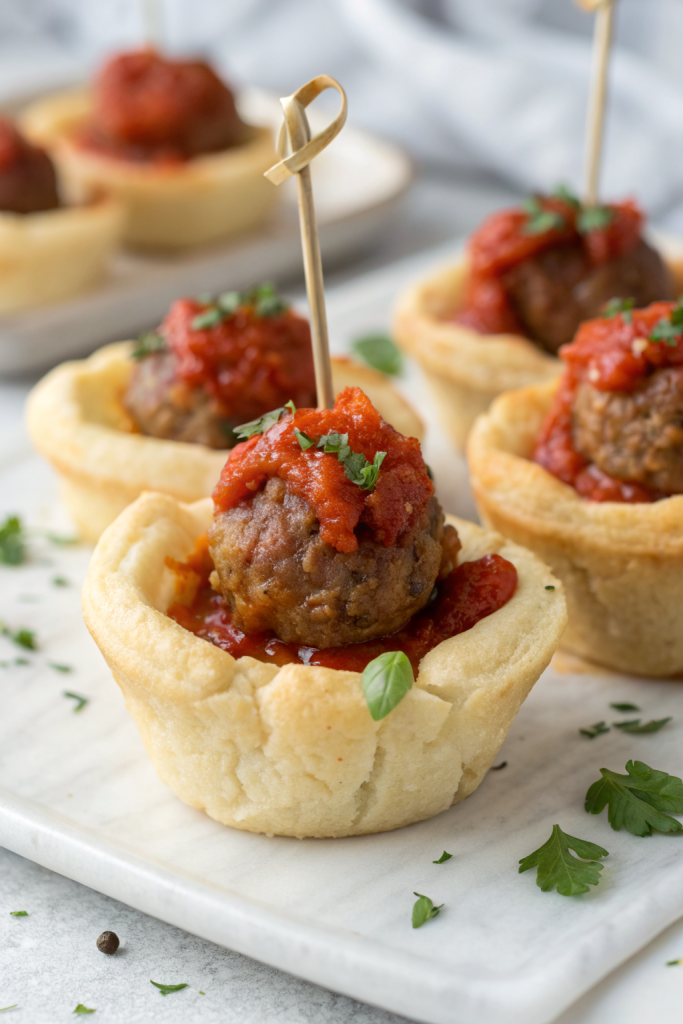 Spaghetti and Italian Meatball Appetizer Recipe