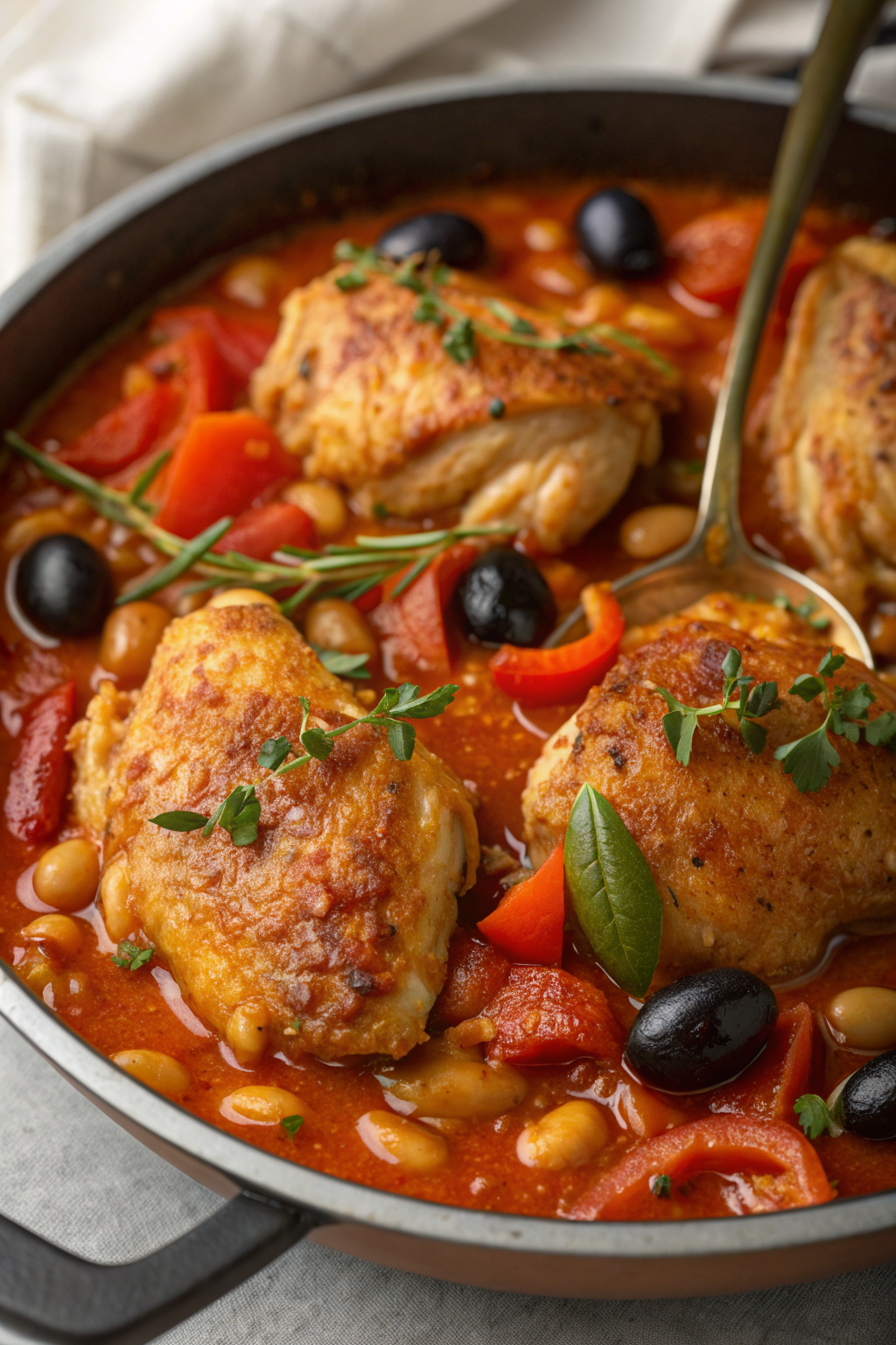Spanish Chicken In Bravas Sauce Recipe