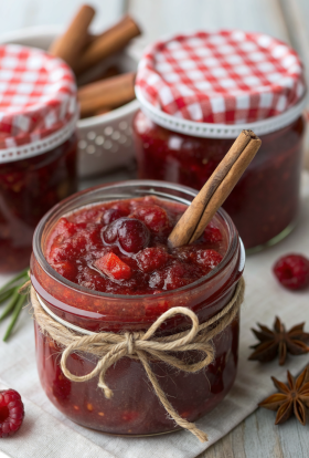 Strawberry Cranberry Jam Recipe