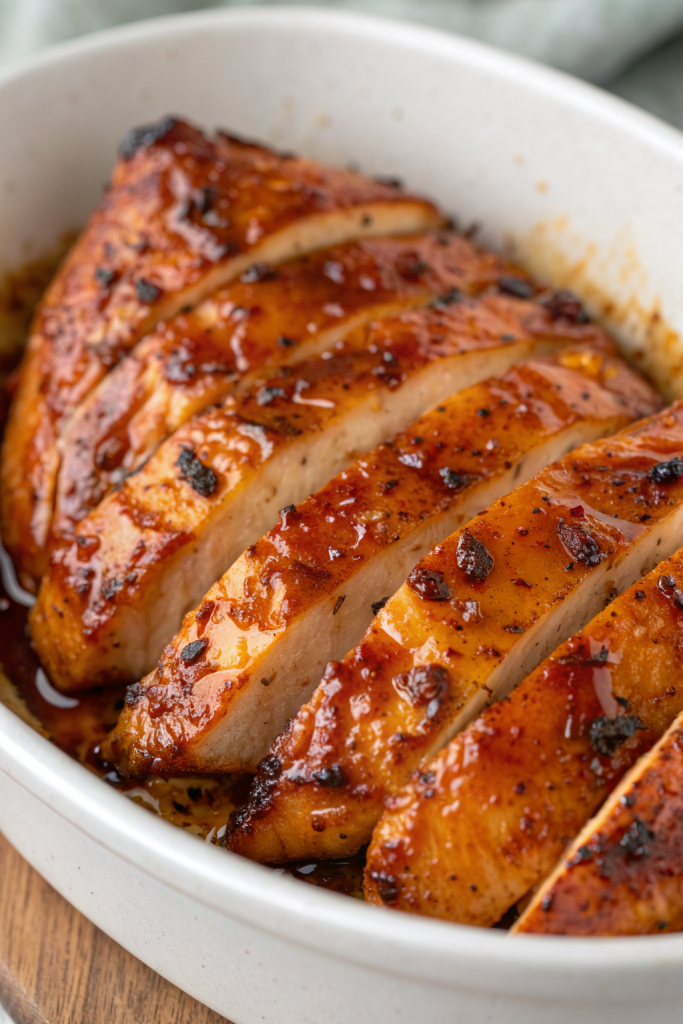 Air Fryer Maple Glazed Chicken Breast Recipe