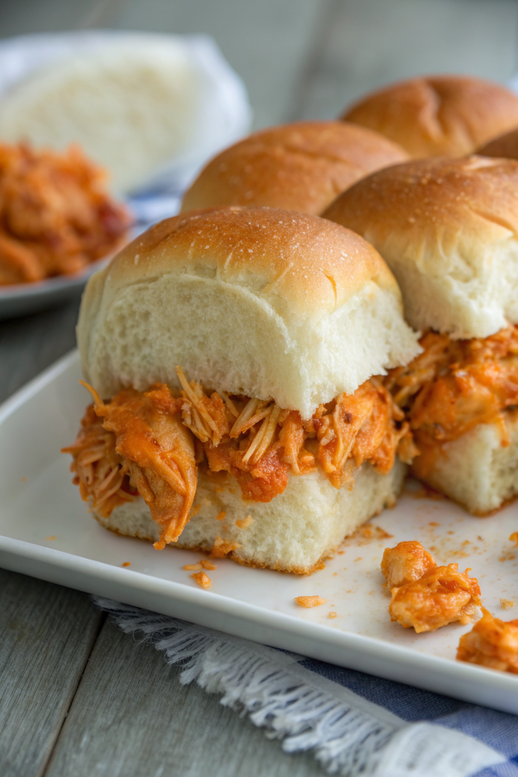 Buffalo Chicken Sliders Recipe