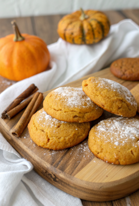 Chewy Maple Pumpkin Cookies Recipe